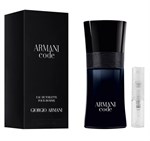 Armani Code - Eau de Toilette - Perfume Sample - 2 ml