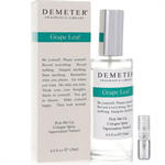 Demeter Grape Leaf - Eau de Cologne - Perfume Sample - 2 ml