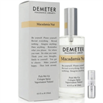 Demeter Macadamia Nut - Eau de Cologne - Perfume Sample - 2 ml