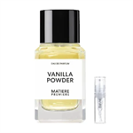 Matiere Premiere Vanilla Powder - Eau de Parfum - Perfume Sample - 2 ml
