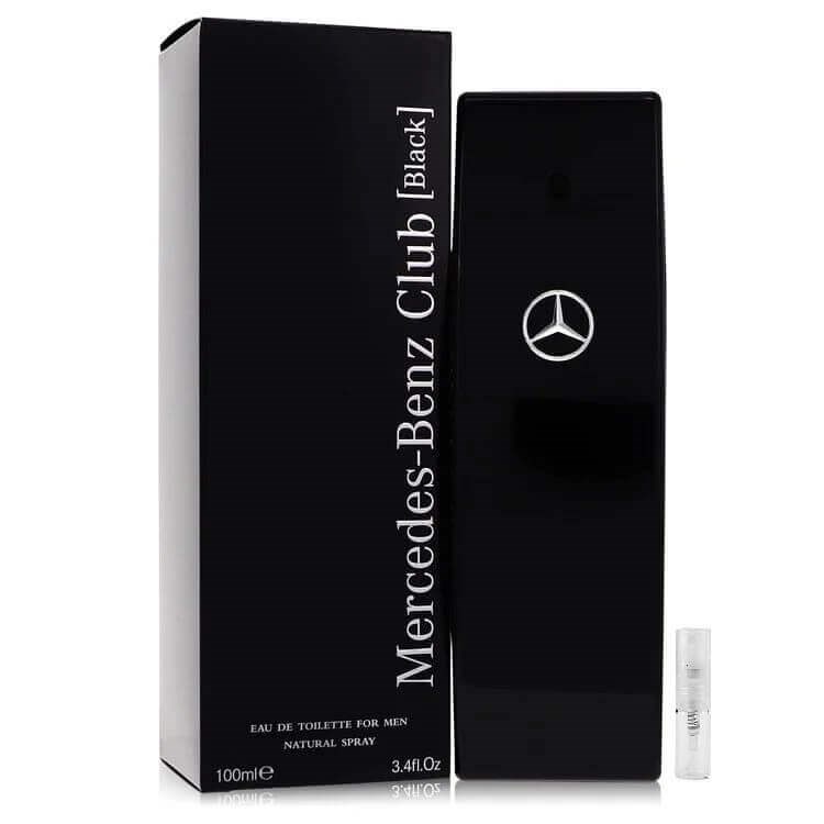 Mercedes Benz Club Black Eau de Toilette Perfume Sample 2 ml