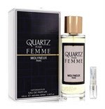 Molyneux Quartz - Eau de Parfum - Perfume Sample - 2 ml