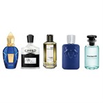 Niche Office and School Scents - 5 Fragrance Samples (2 ML)