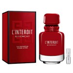 Givenchy L'interdit Rouge Ultime - Eau de Parfum - Perfume Sample - 2 ml