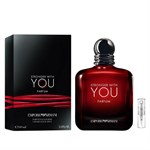 Armani Stronger With You - Parfum - Perfume Sample - 2 ml