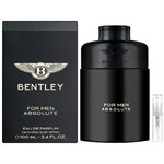 Bentley For Men Absolute - Eau de Parfum - Perfume Sample - 2 ml 
