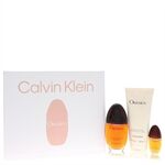 Obsession by Calvin Klein - Gift Set -- 3.4 oz Eau De Parfum Spray + 6.7 oz Body Lotion + .5 oz Mini EDP Spray - for women