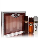 Cuba Gold by Fragluxe - Gift Set -- 3.3 oz Eau De Toilette Spray + 3.3 oz After Shave Spray + 6.7 oz Body Deodorant Spray - for men