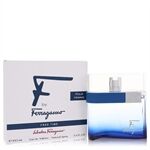 F Free Time by Salvatore Ferragamo - Eau De Toilette Spray 100 ml - for men