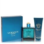 Versace Eros by Versace - Gift Set -- 3.4 oz Eau De Toilette Spray + 3.4 oz Shower Gel - for men