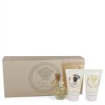 Versace Eros by Versace - Gift Set -- .17 oz Mini EDP + .8 oz Shower Gel + .8 oz Body Lotion - for women