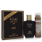 Lattafa Raghba Man by Lattafa - Eau De Parfum Spray plus 1.7 oz Deodorant Spray 100 ml - for men