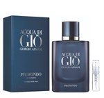 Armani Acqua Di Gio Profondo - Eau de Parfum - Perfume Sample - 2 ml