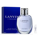 Lanvin L'Homme - Eau de Toilette - Perfume Sample - 2 ml