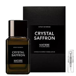 Matiere Premiere Crystal Saffron - Extrait de Parfum - Perfume Sample - 2 ml