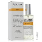 Demeter Saffron - Eau De Cologne- Perfum Sample - 2 ml