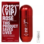 Carolina Herrera 212 Rose This Product Saves Lives Limited Edition - Eau de Parfum - Perfume sample - 2 ml