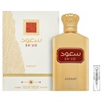 Lattafa Asdaaf Sa'ud - Eau De Parfum - Perfume Sample - 2 ml