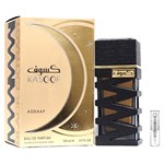 Lattafa Asdaaf Kasoof Black Extract - Eau De Parfum - Perfume Sample - 2 ml