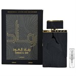 Lattafa Ramaad Al Oud - Eau De Parfum - Perfume Sample - 2 ml