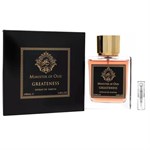 Fragrance World Minister Of Oud Greatness Cologne - Extrait de Parfum - Perfume Sample - 2 ml