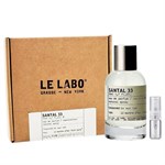 Le Labo Santal 33 - Eau de Parfum - Perfume Sample - 2 ml