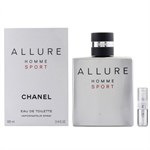 Chanel Allure Homme Sport - Eau de Toilette -Perfume Sample - 2 ml
