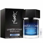 Yves Saint Laurent La Nuit De L'Homme Bleu Electrique - Eau de Toilette Intense - Perfume Sample - 2 ml 