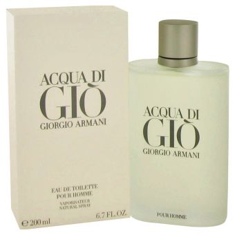 Acqua Di Gio by Giorgio Armani Eau De Toilette Spray 200 ml